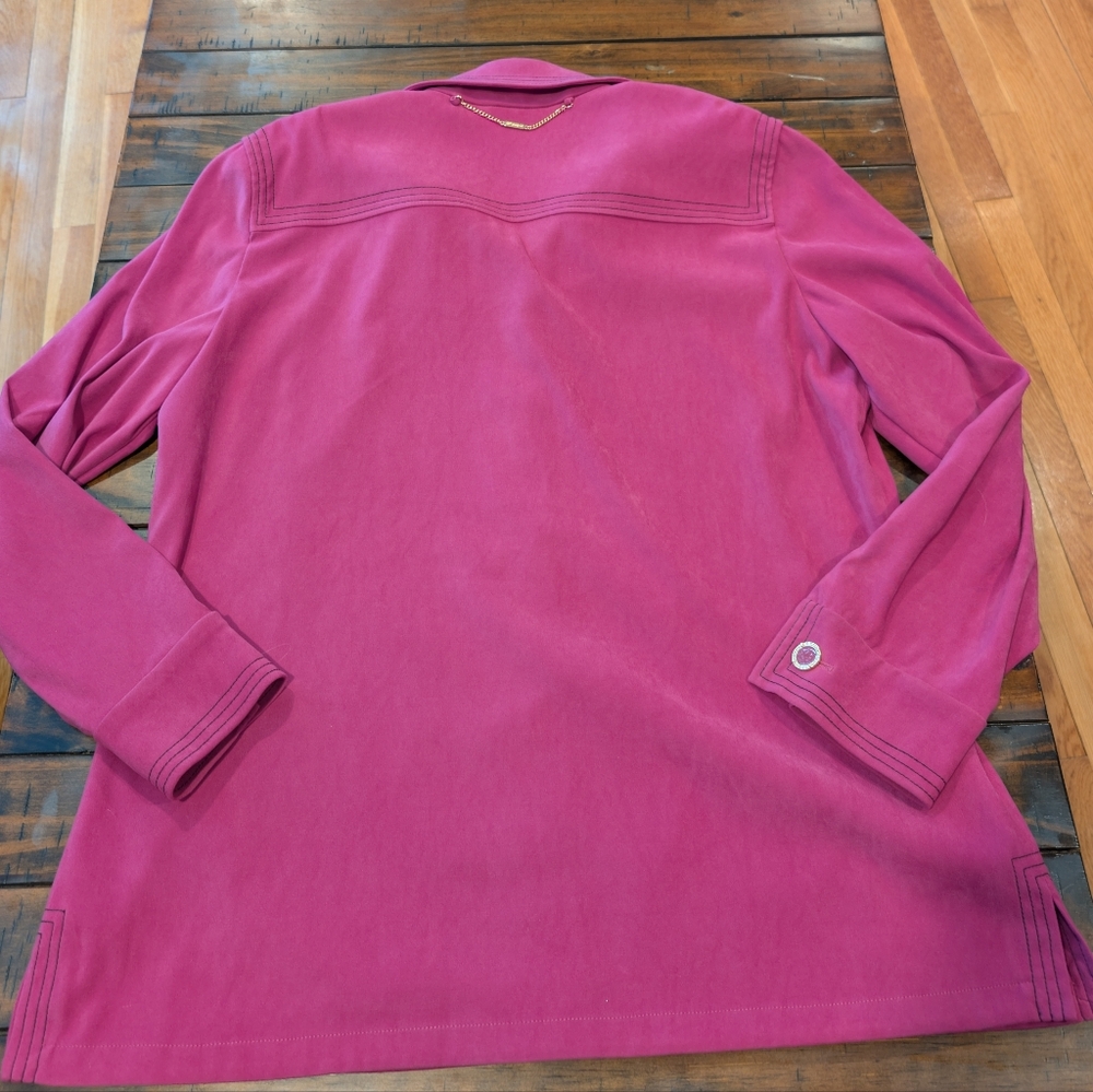 St. John Sport Button Down Jacket Lightweight - image 2